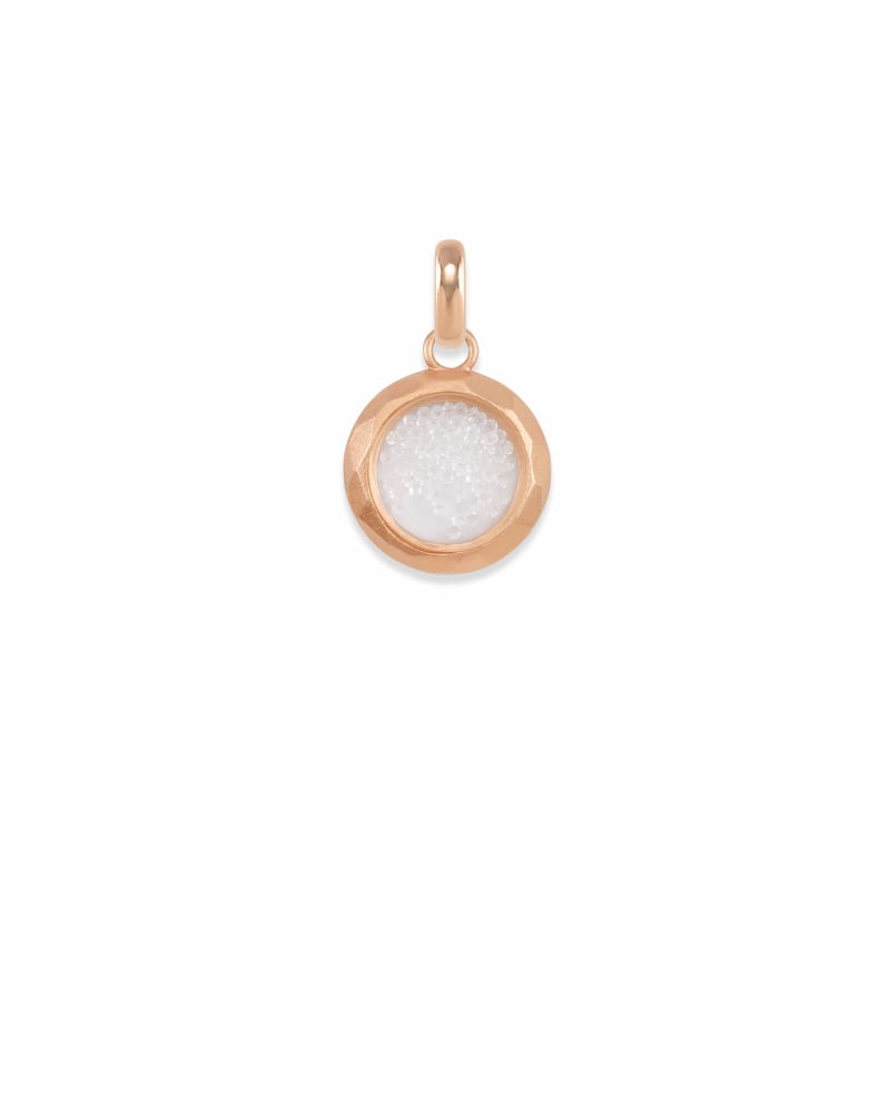 Floating Crystals Charm in Rose Gold image number 2
