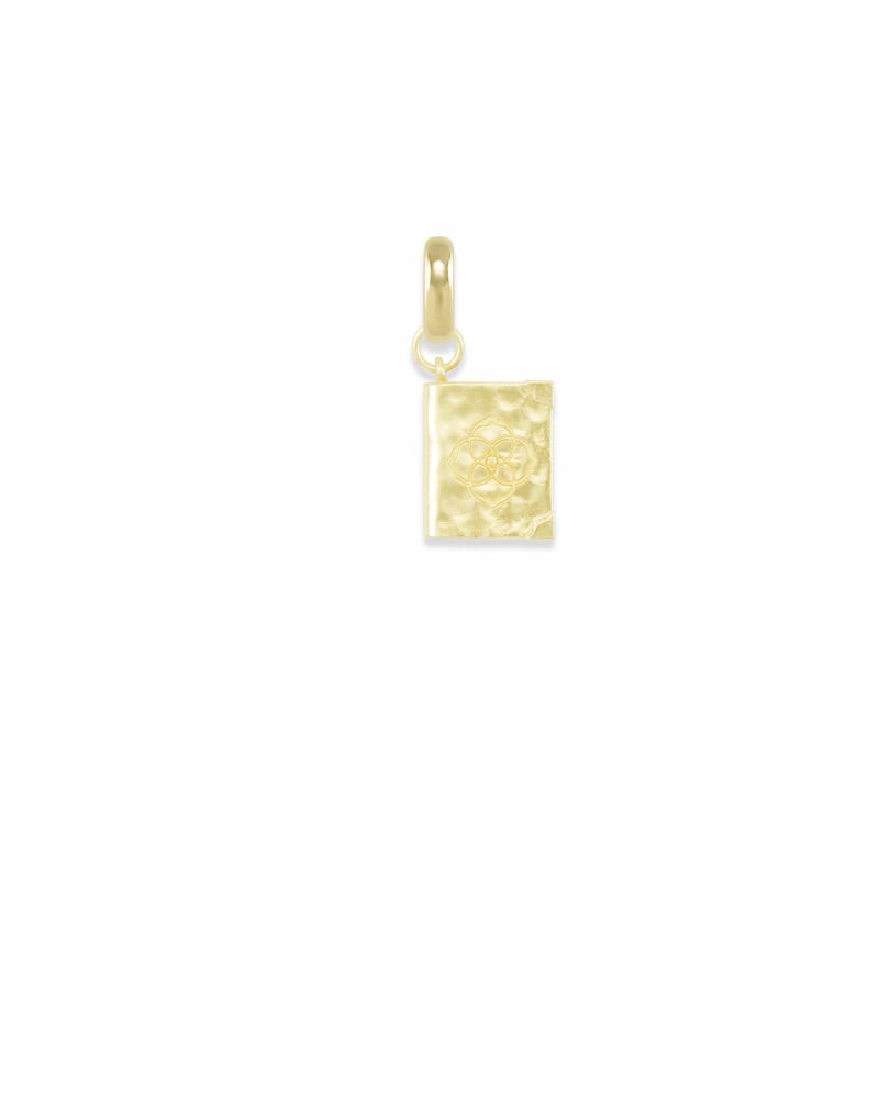 Literacy Charm in Gold image number 0