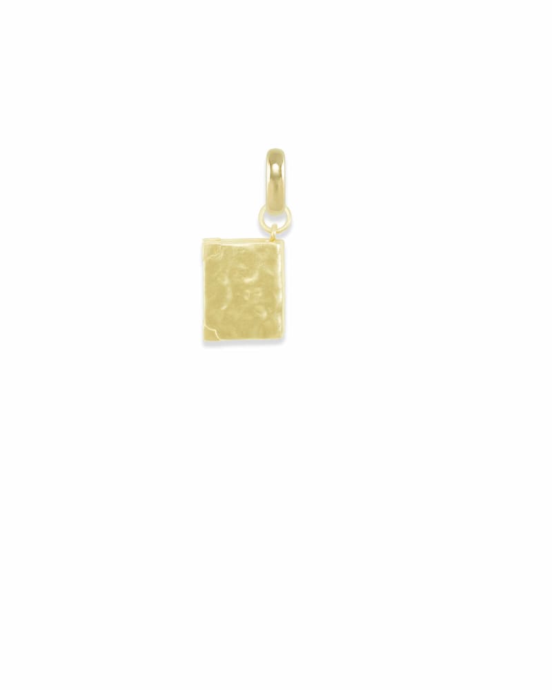 Literacy Charm in Gold image number 2