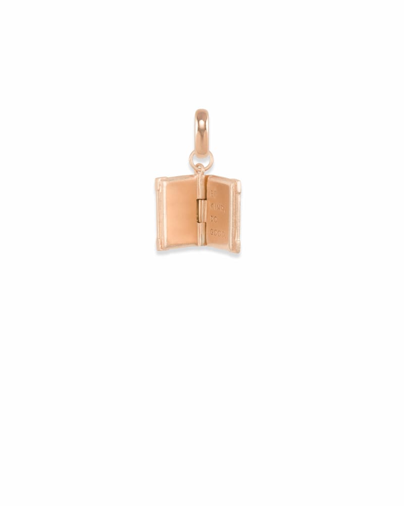 Literacy Charm in Rose Gold image number 1