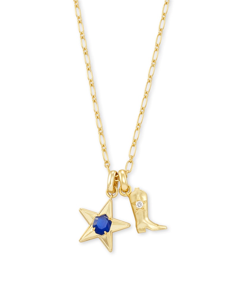 Star & Boot Charm Necklace Set in Gold | Kendra Scott