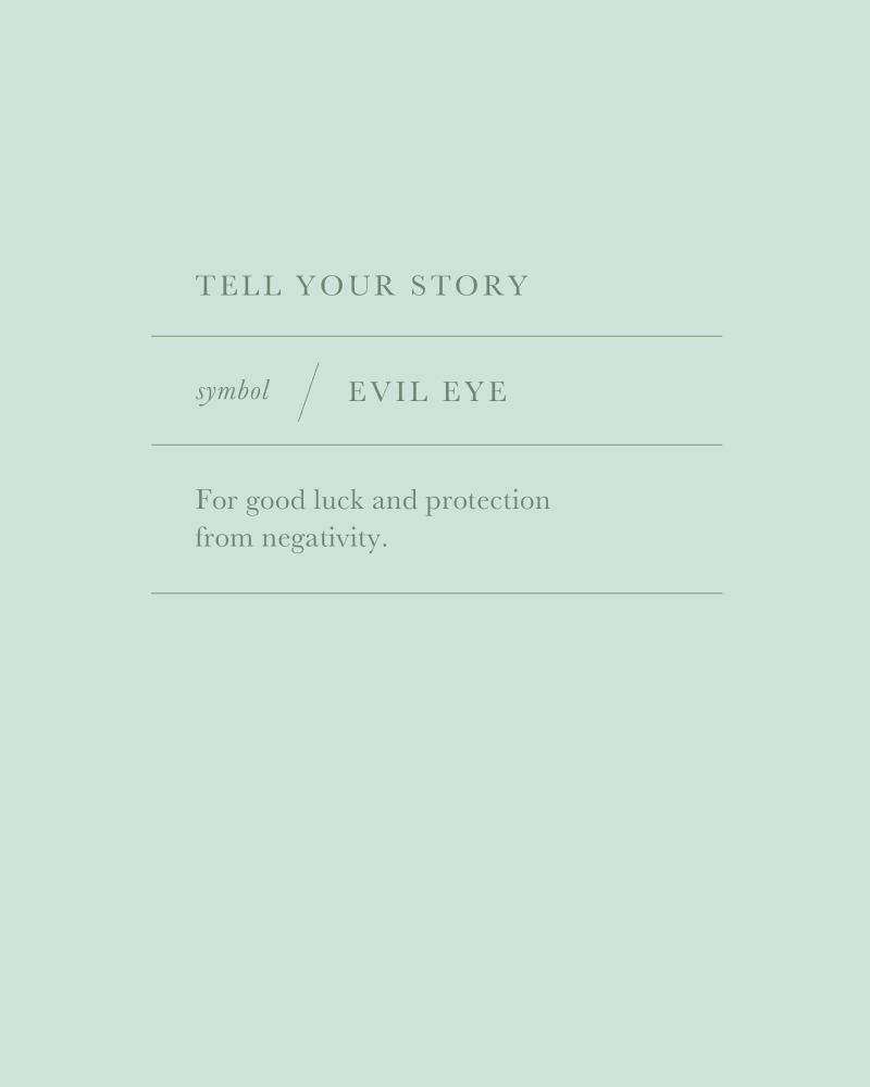 Evil Eye Charm in Gold image number 2