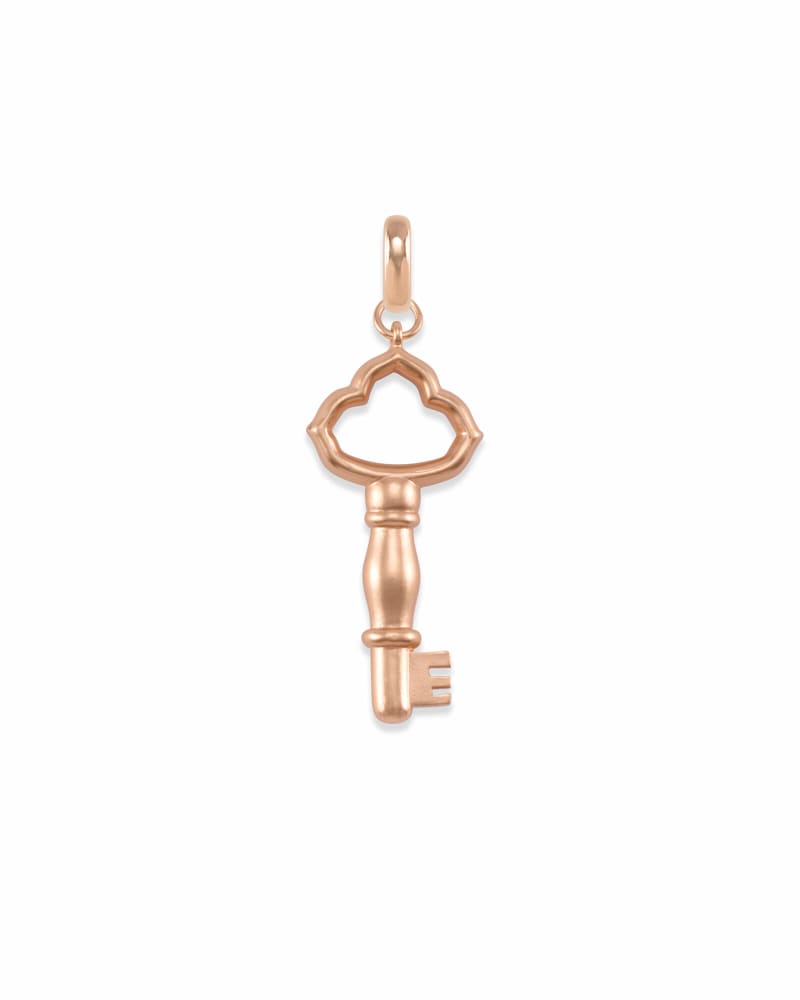 Key Charm in Rose Gold image number 0
