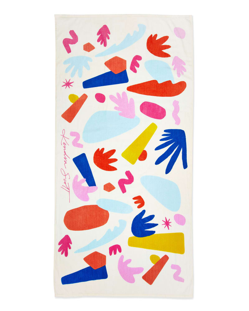 Beach Towel in Terrazzo image number 0