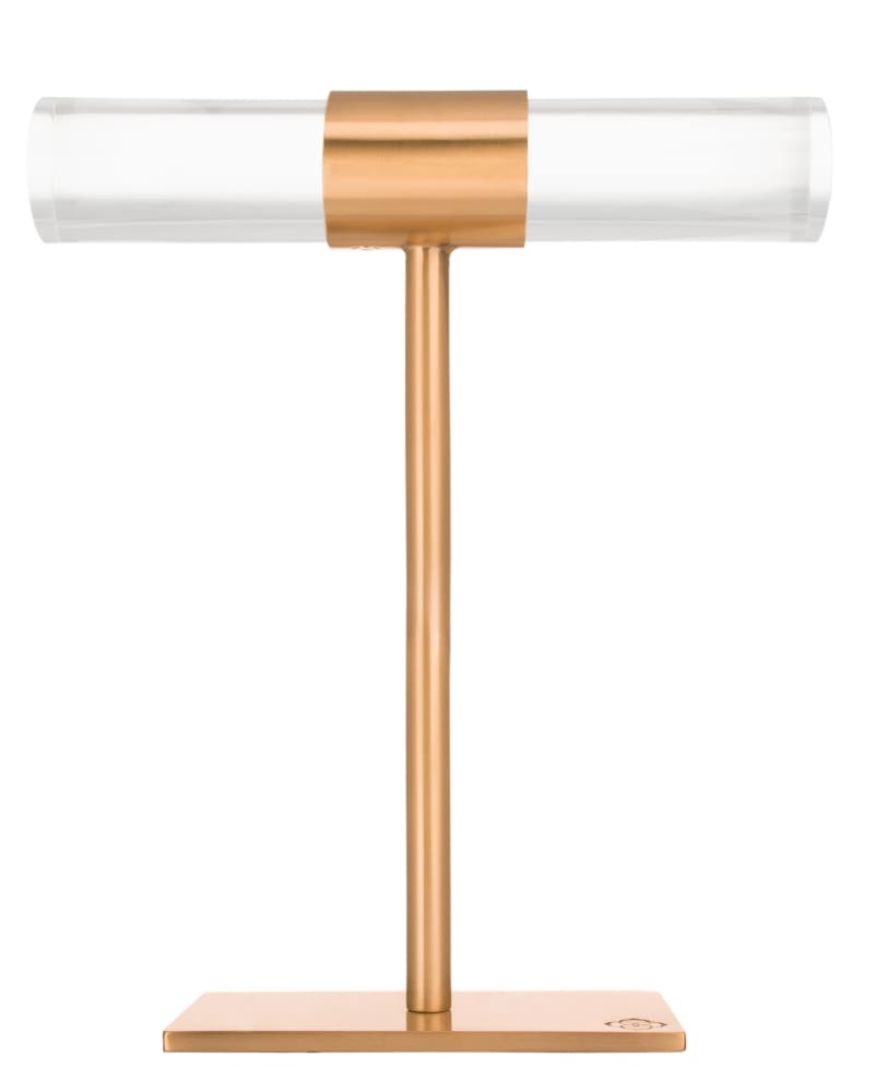 Large T-Bar Jewelry Stand in Rose Gold image number 0