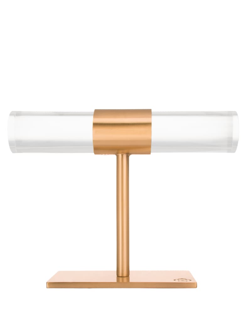 Small T-Bar Jewelry Stand in Rose Gold image number 0