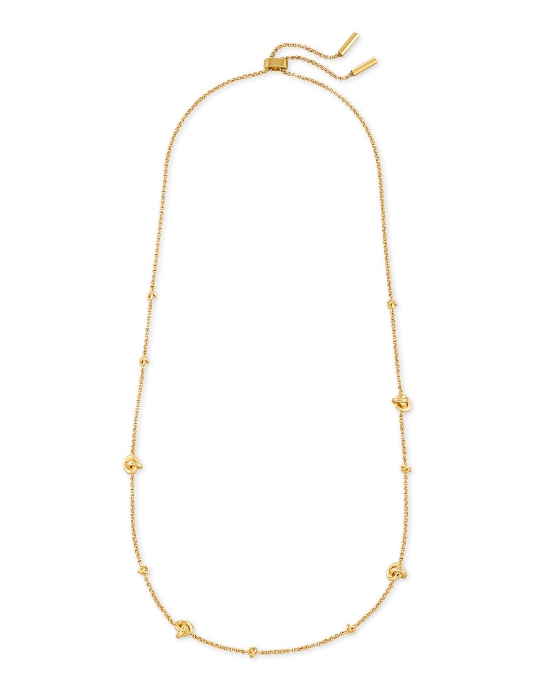 Presleigh Adjustable Necklace In Gold Kendra Scott