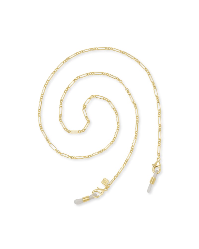 Erin Mask Chain in Gold image number 1