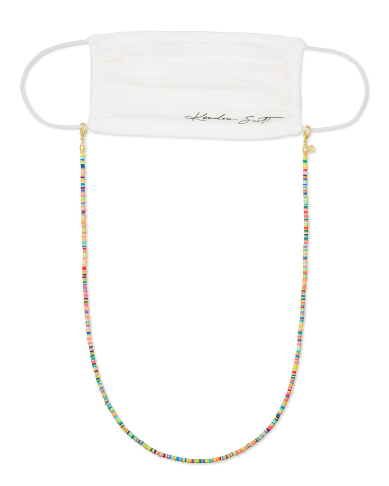 Reece Gold Mask Chain in Neon Mix image number 0