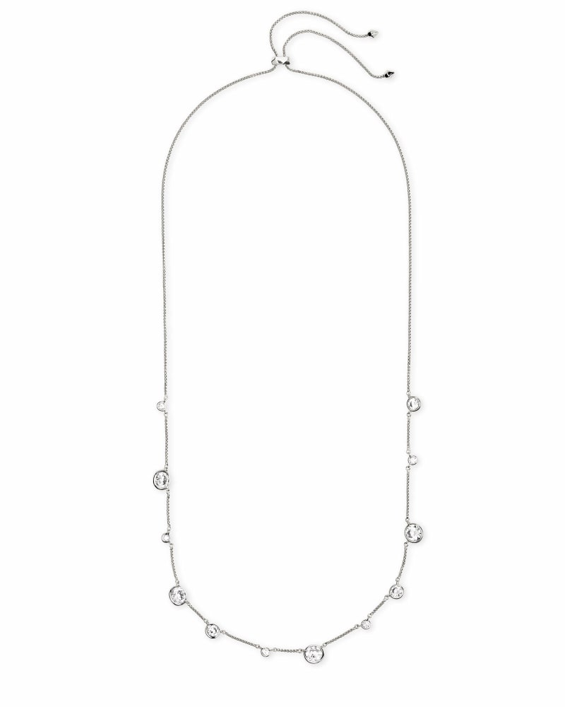 Clementine Choker Necklace in Silver image number 3