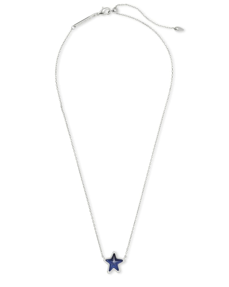 Jae Star Silver Pendant Necklace image number 1