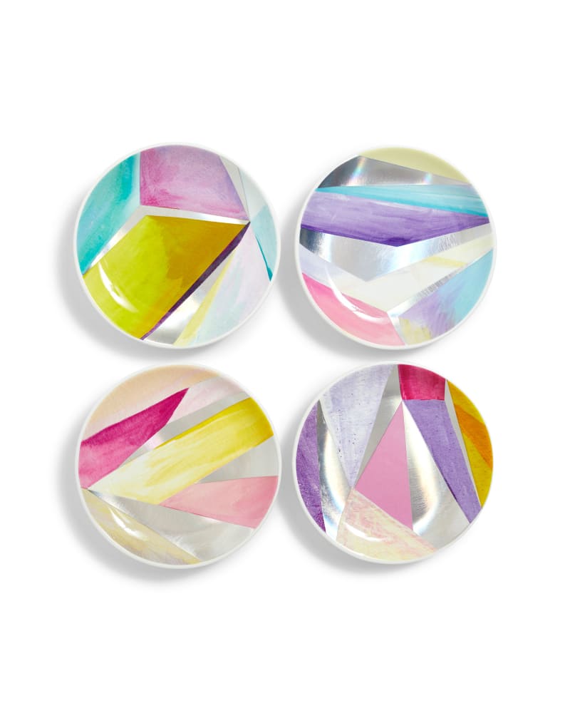 Coaster Set of 4 in Facets image number 0
