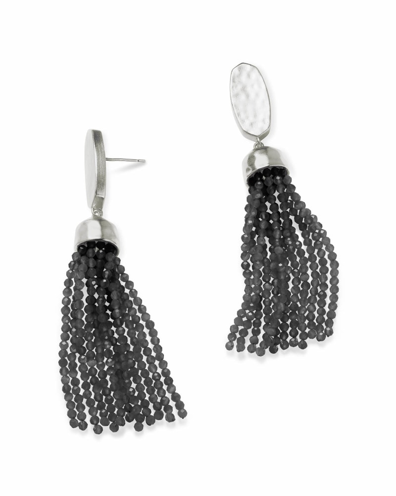 Marin Statement Earrings in Silver image number 0