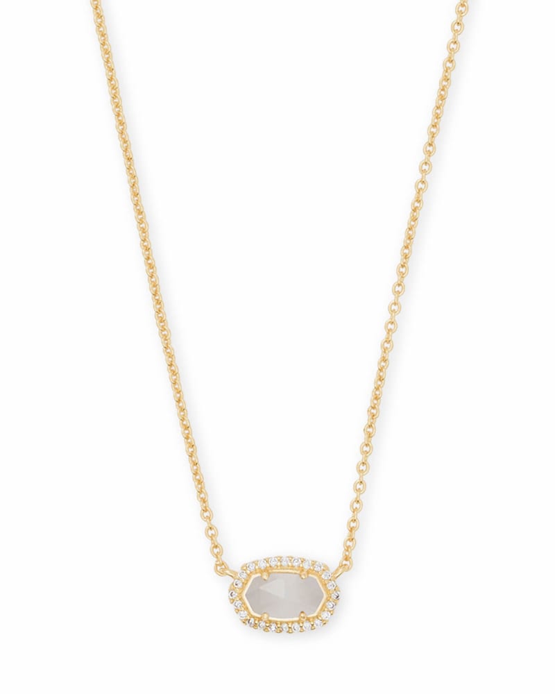 Kendra scott slate cat's eye necklace