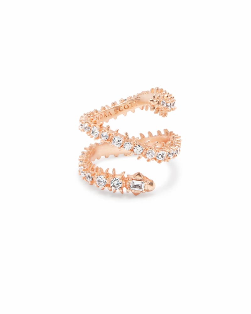 Beck Band Ring in Rose Gold image number 0