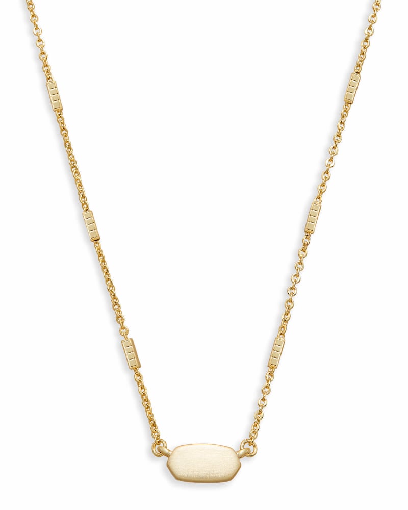 Fern Pendant Necklace in Gold; holiday gift guide for her