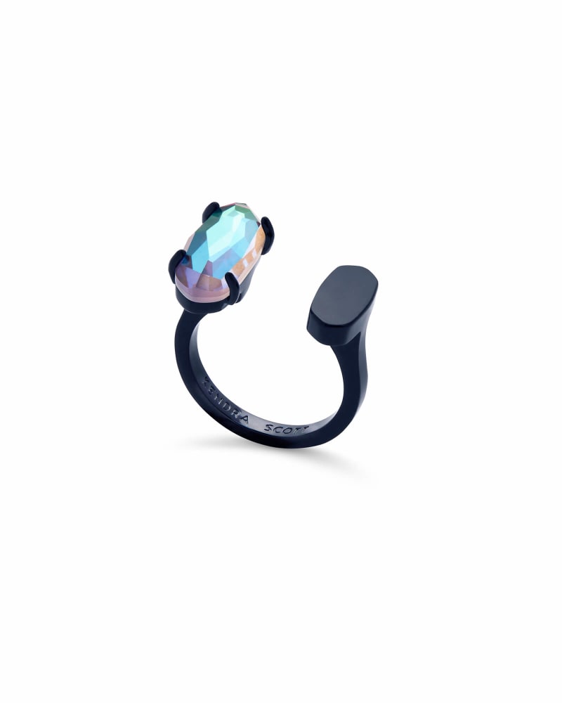 Pryde Navy Gunmetal Open Ring image number 2