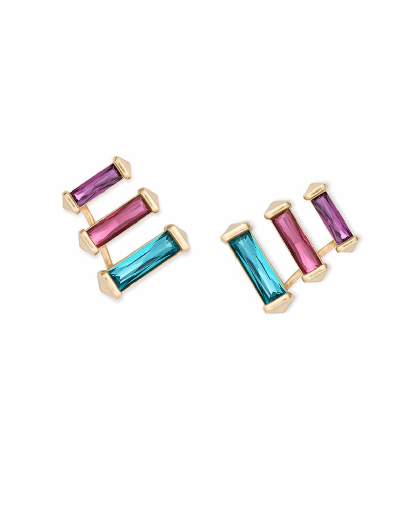 Brooks Gold Ear Climbers image number 0