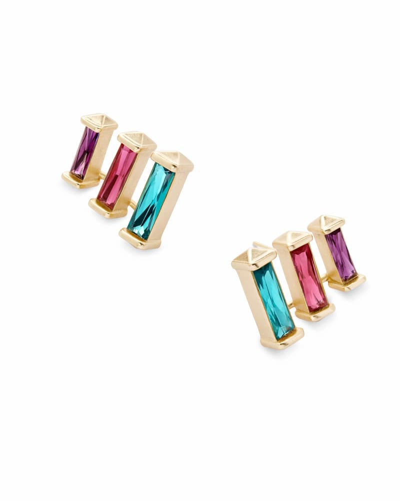 Brooks Gold Ear Climbers image number 2