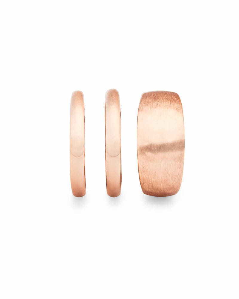 Terra Ring Set in Rose Gold image number 2