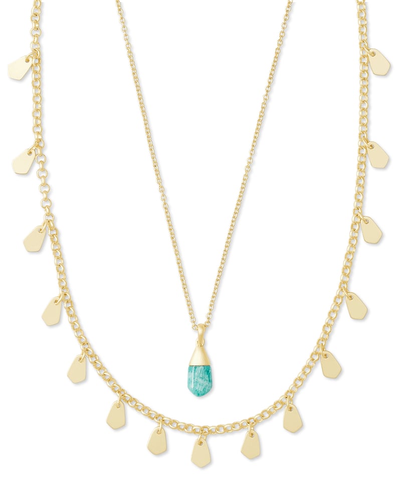 Frieda Gold Multi Strand Necklace in 