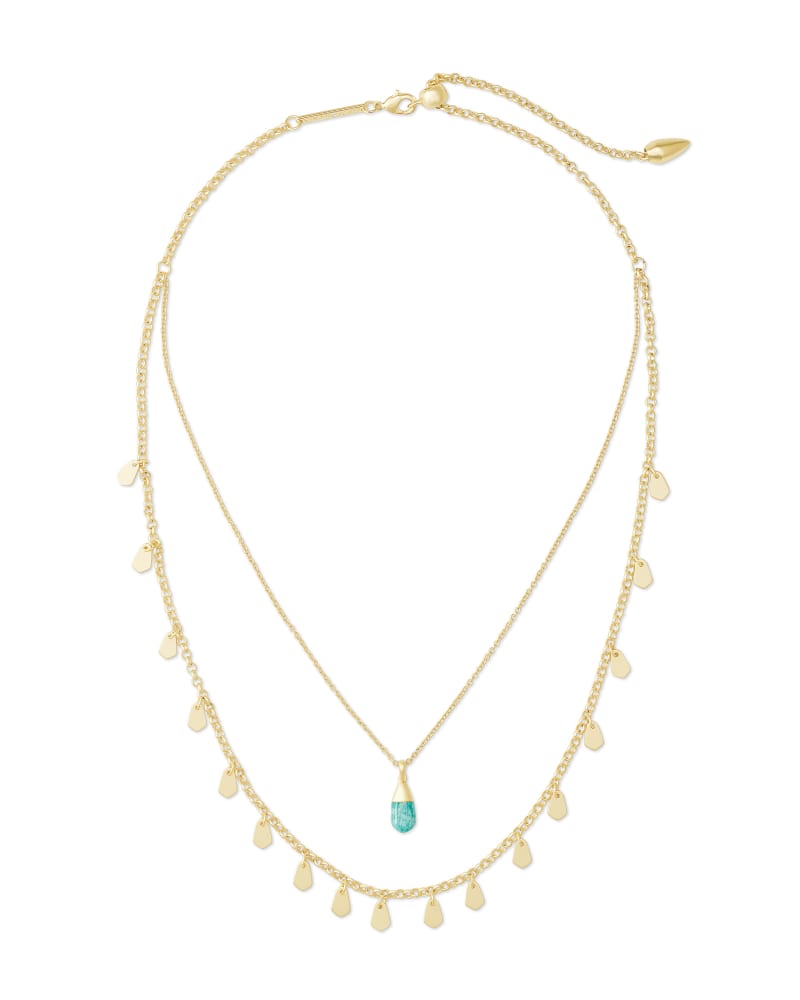 Frieda Gold Multi Strand Necklace in 