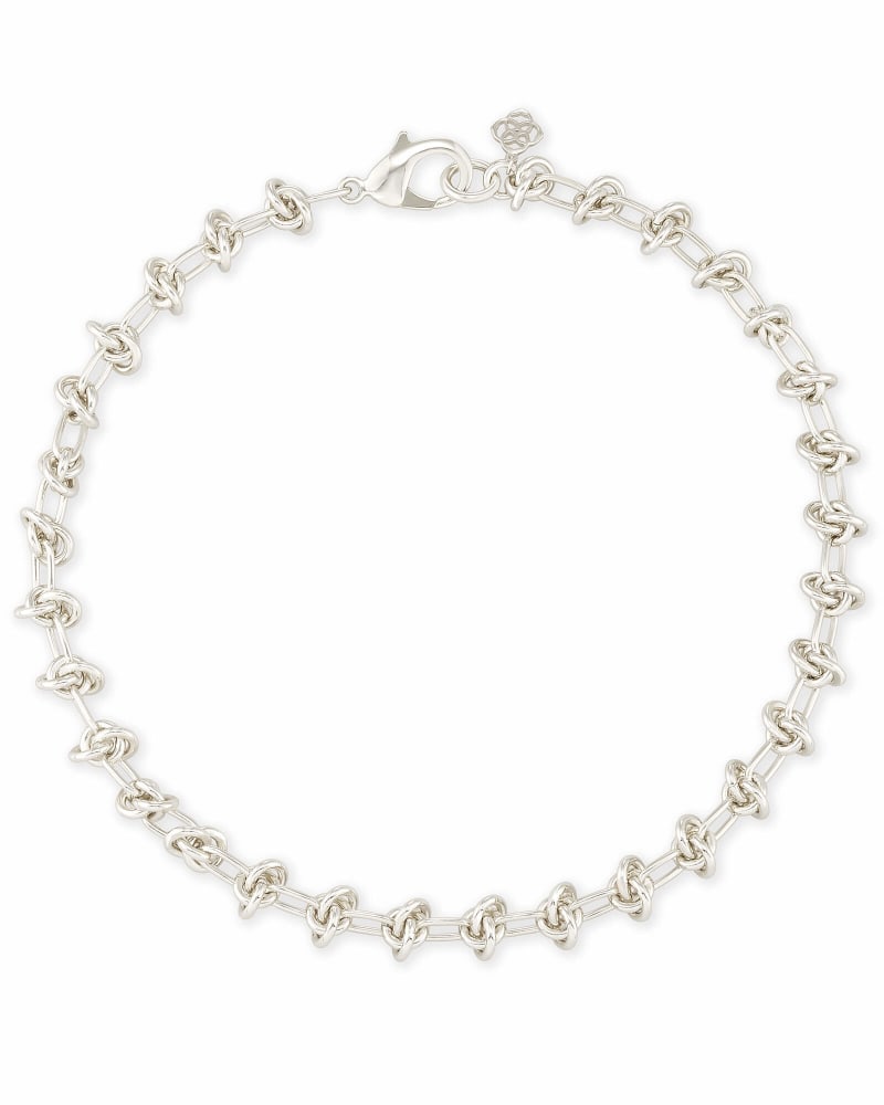 Presleigh Choker Necklace in Bright Silver | Kendra Scott