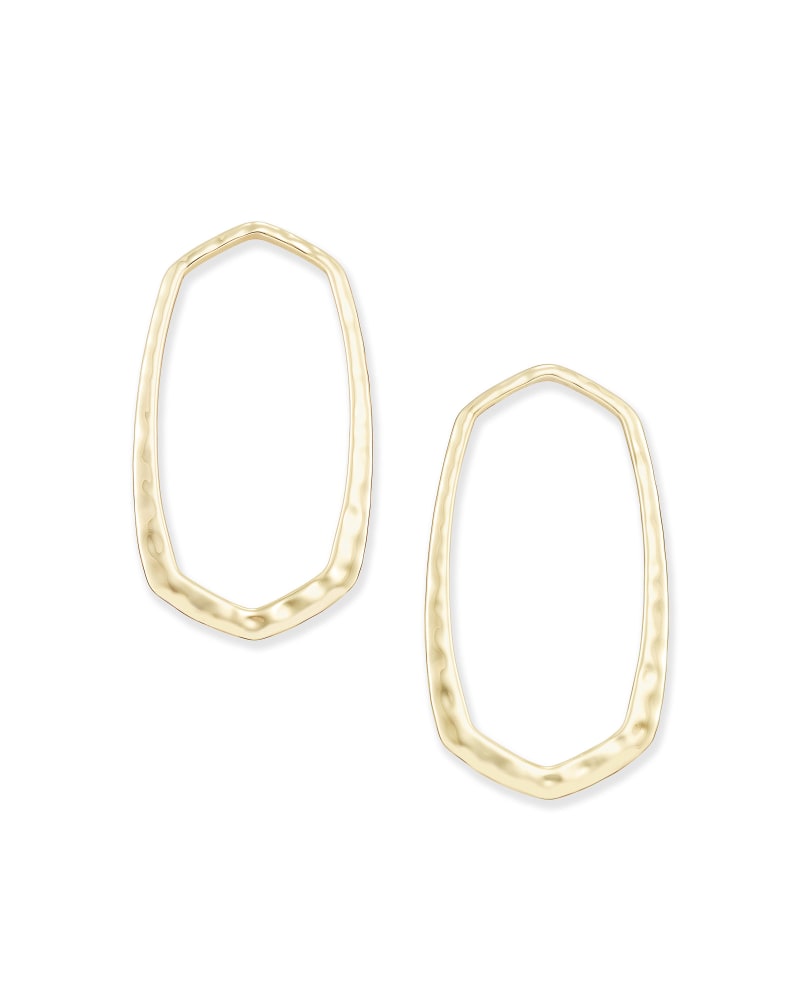 Zorte Hoop Earrings in Gold