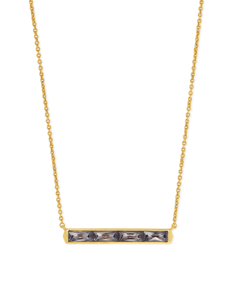 Gold bar necklace kendra scott clearance