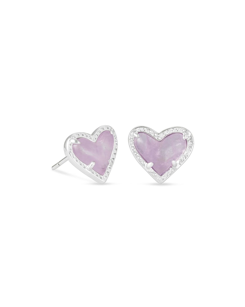 Kendra Scott Ari Heart Stud Earrings for Women Fashion Jewelry