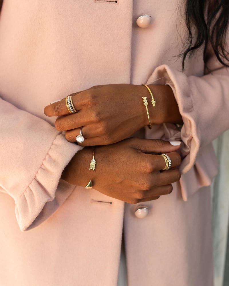 Zoey Arrow Bangle Bracelet image number 1