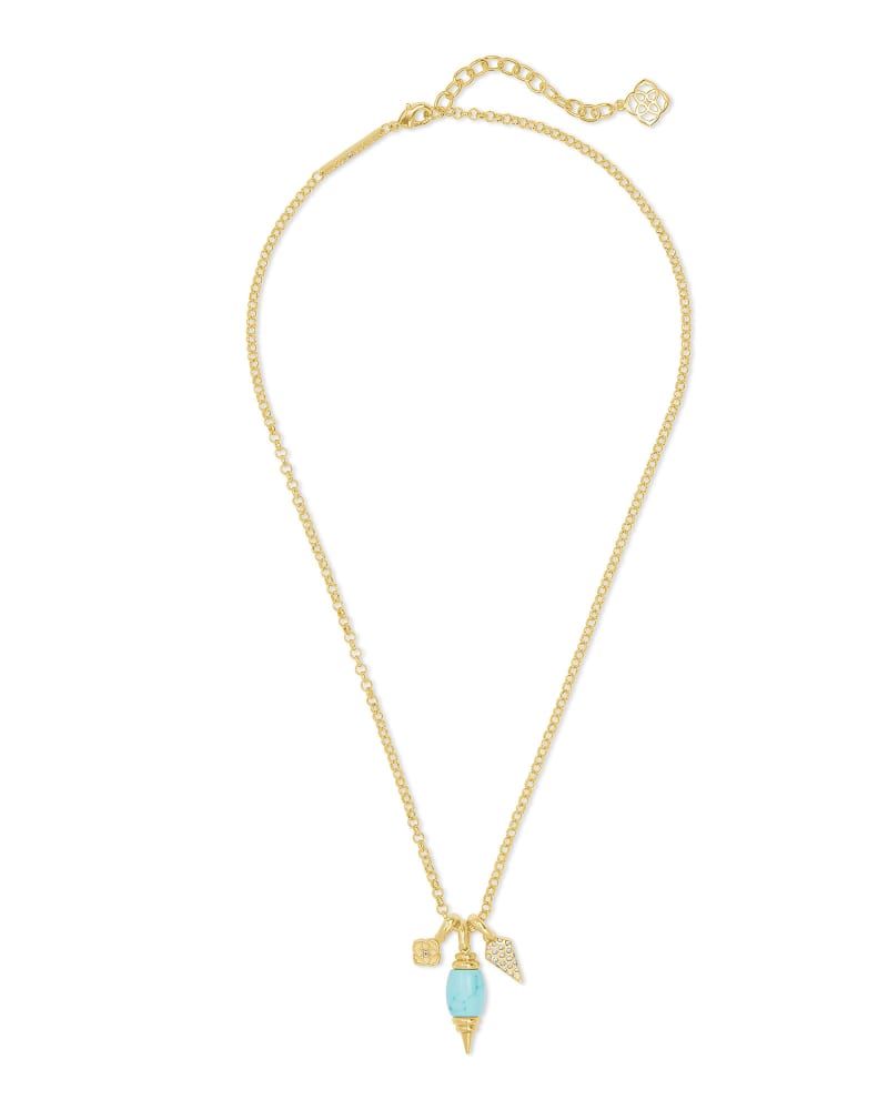 Demi Charm Stone Necklace image number 1