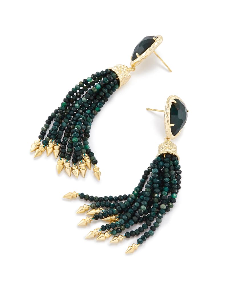 Blossom Statement Tassel Earrings image number 2