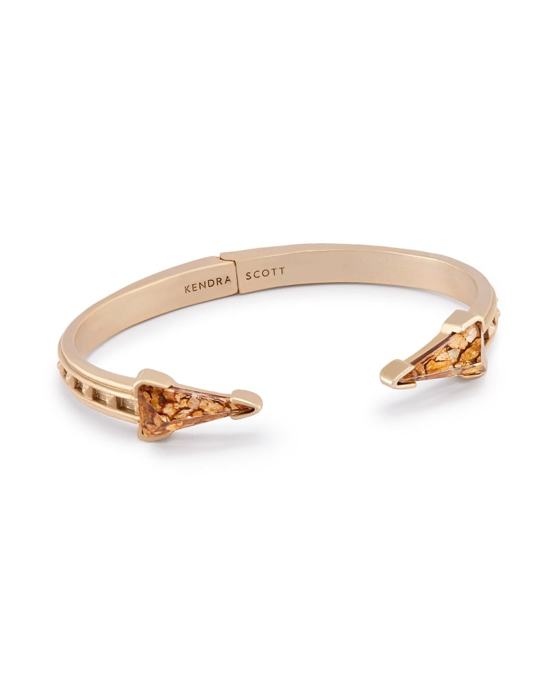 Misty Hinge Bracelet in Crushed Gold Mica image number 0
