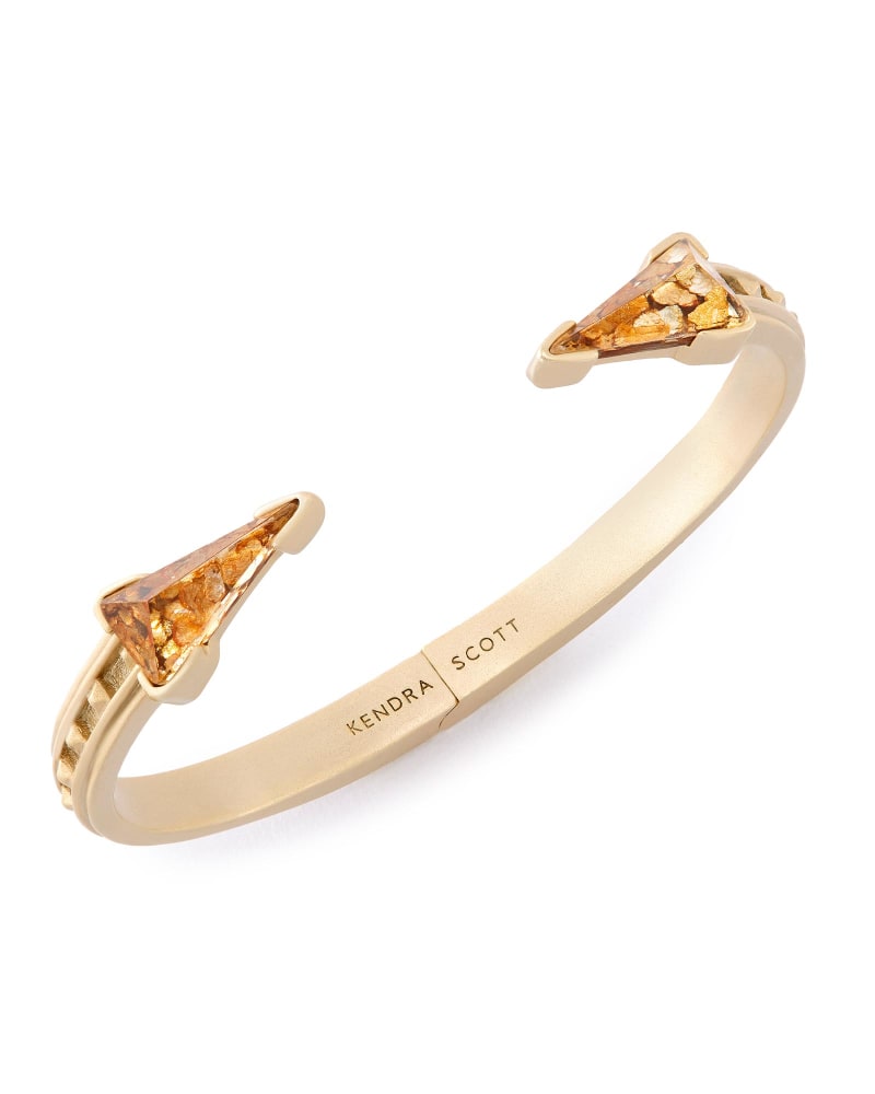 Misty Hinge Bracelet in Crushed Gold Mica image number 2