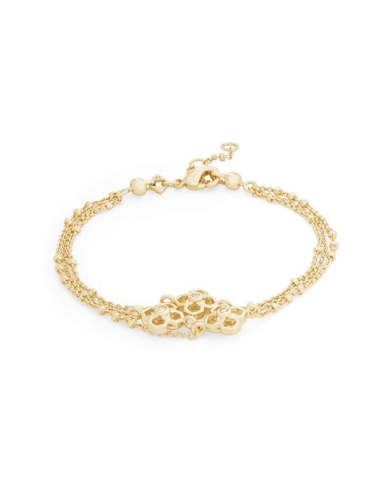 Rue Multi Strand Bracelet In Gold image number 2