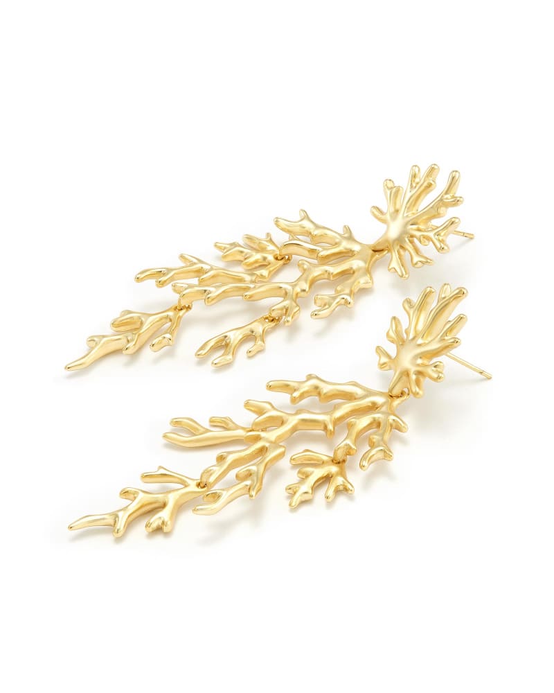 Aviana Gold Statement Earrings | Kendra Scott Jewelry