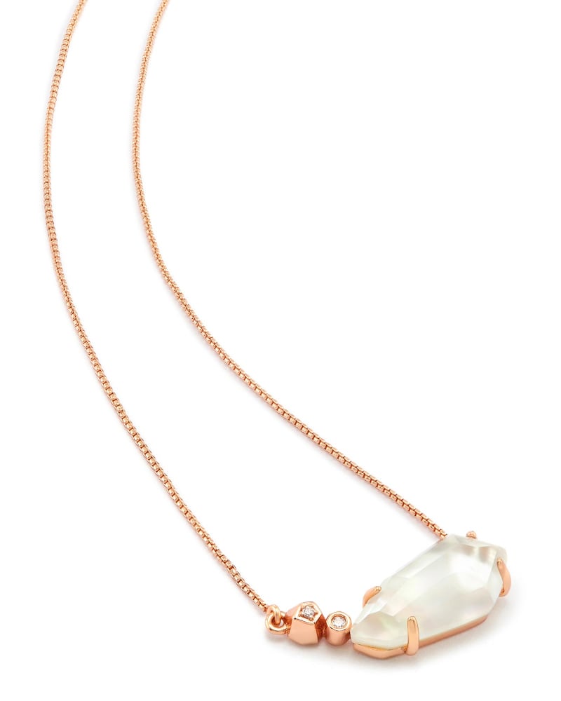 Barbara Pendant Necklace in Rose Gold image number 1