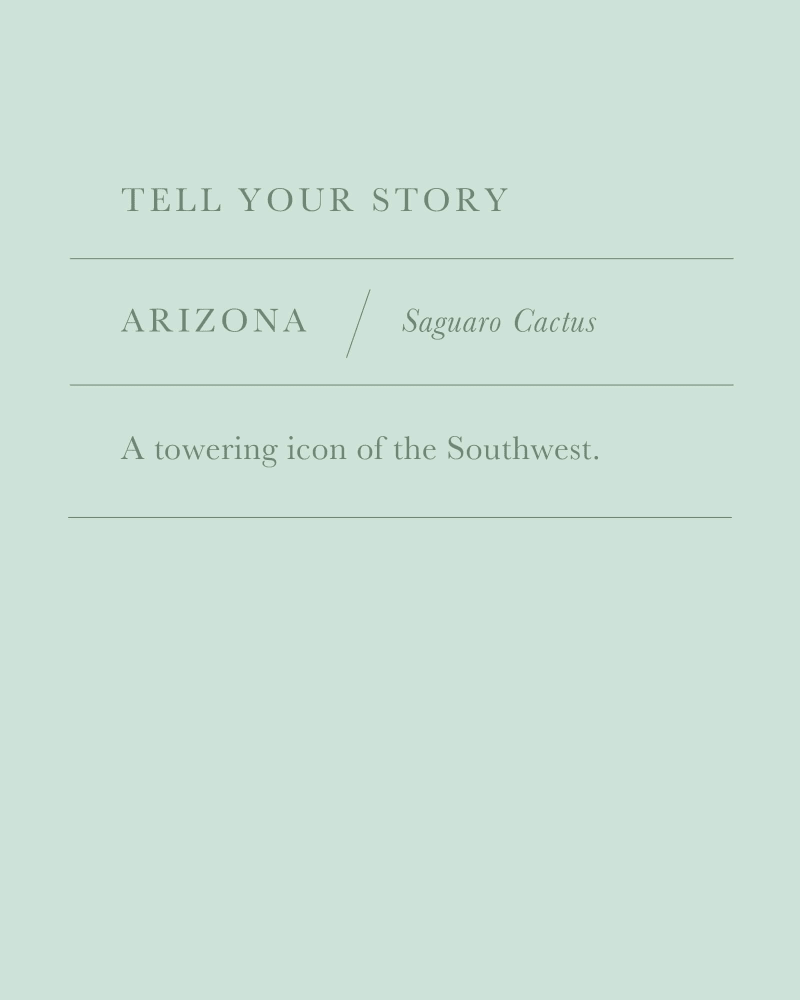 Arizona Saguaro Cactus Charm in Rose Gold image number 2