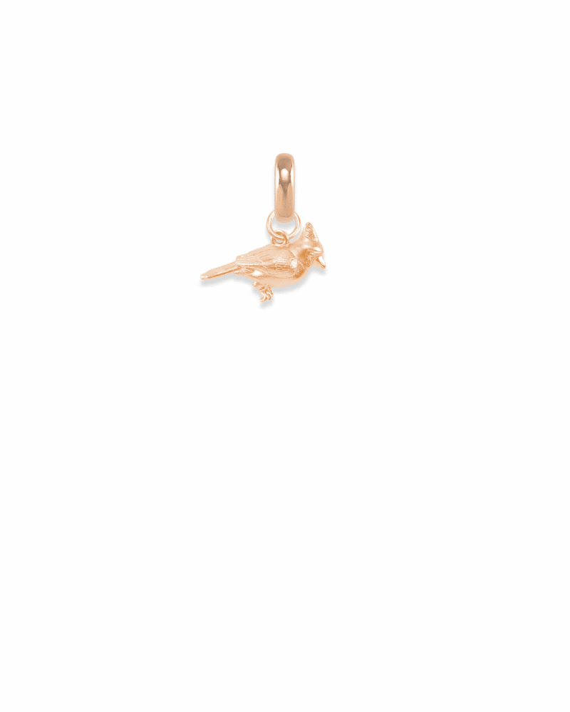 Illinois Cardinal Charm in Rose Gold image number 3