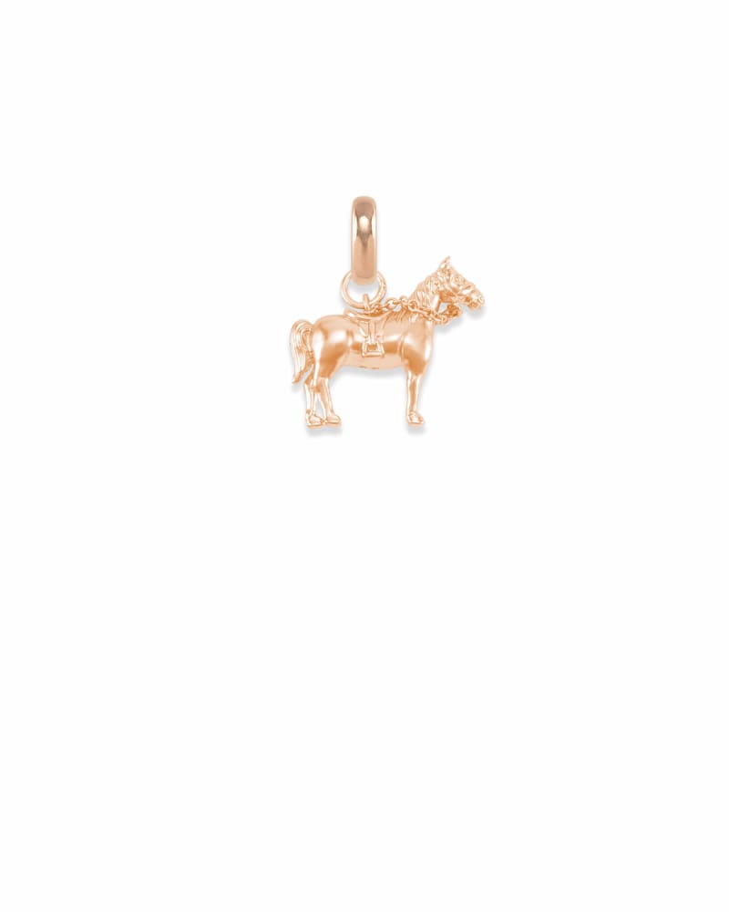 Kentucky Race Horse Charm in Rose Gold image number 3