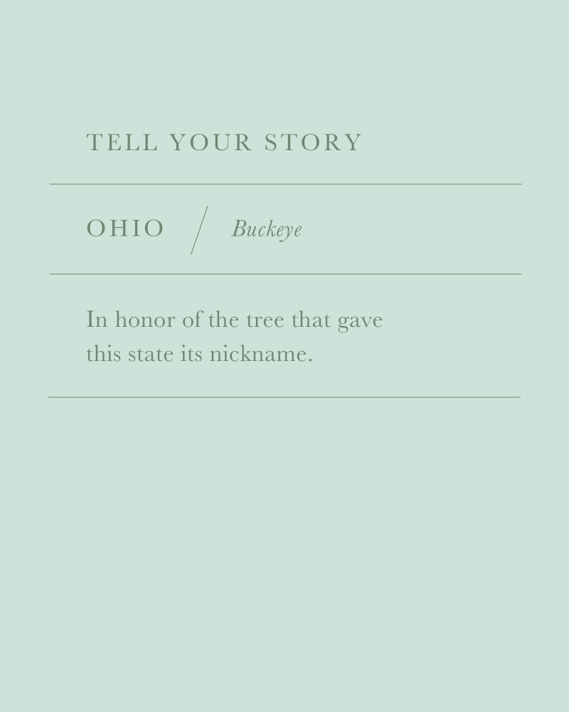 Ohio Buckeye Charm in Vintage Gold image number 1