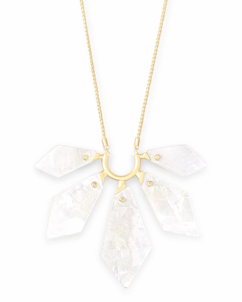 Mari Stone Long Pendant Necklace image number 0