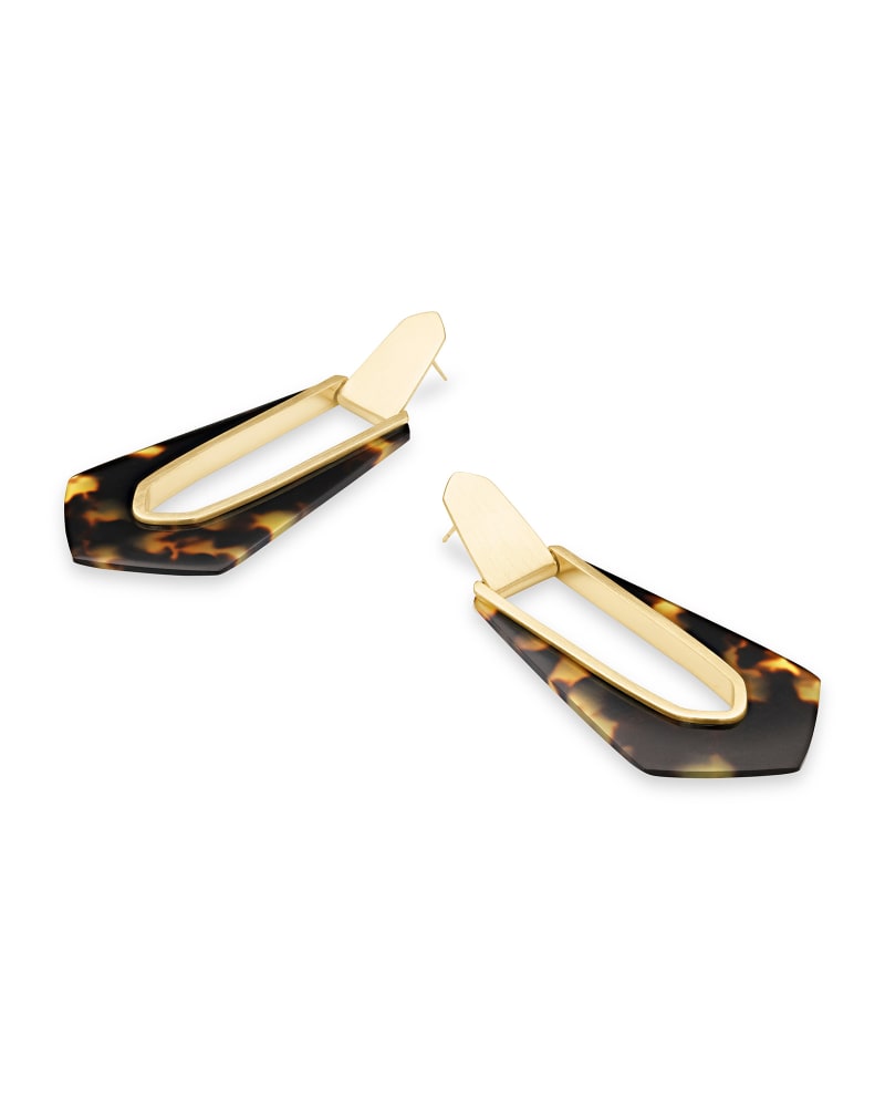 Kiernan Statement Earrings in Acetate image number 2