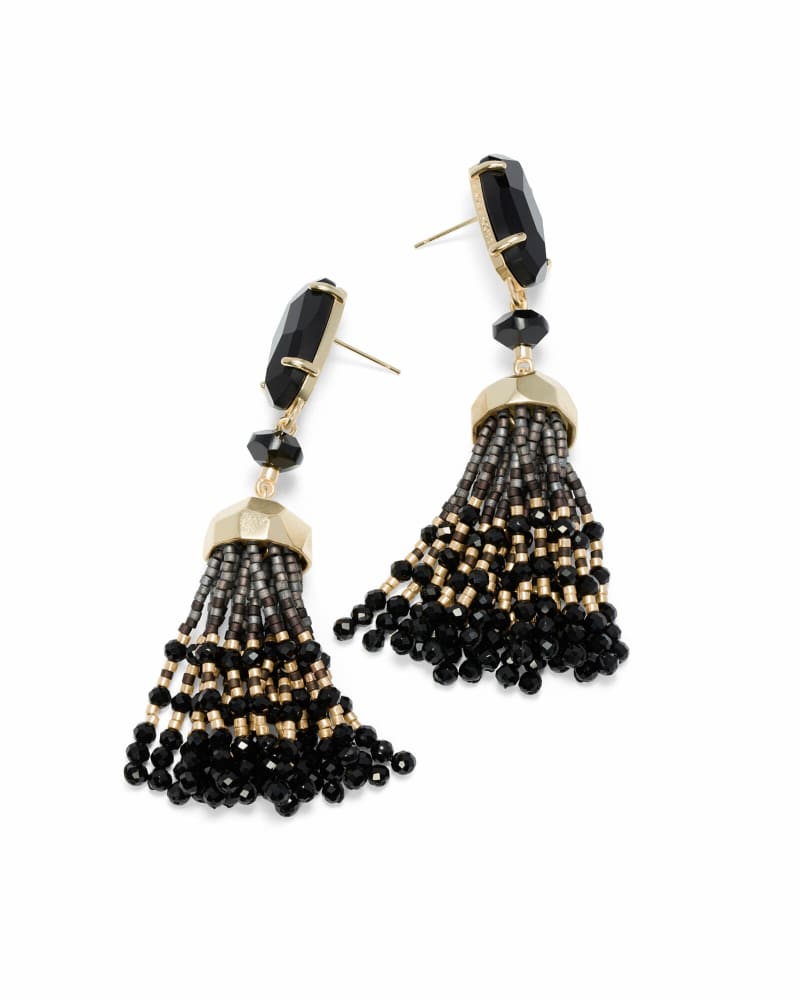 Dove Statement Earrings in Gold image number 2