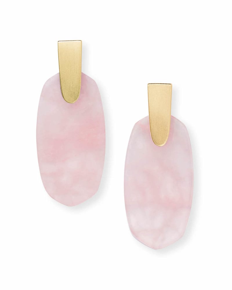 Aragon Drop Earrings in Gold image number 0
