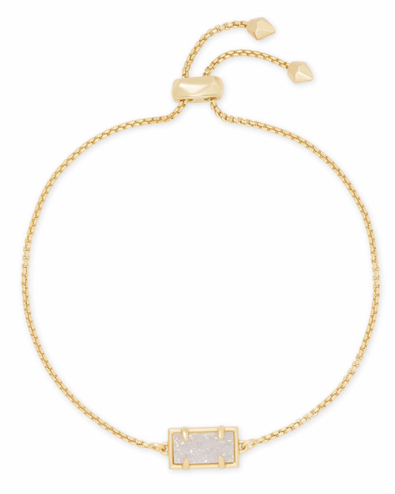 Phillipa Gold Chain Bracelet in Iridescent Drusy image number 0