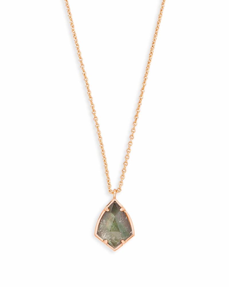 Cory Pendant Necklace in Crystal Gray Illusion image number 0
