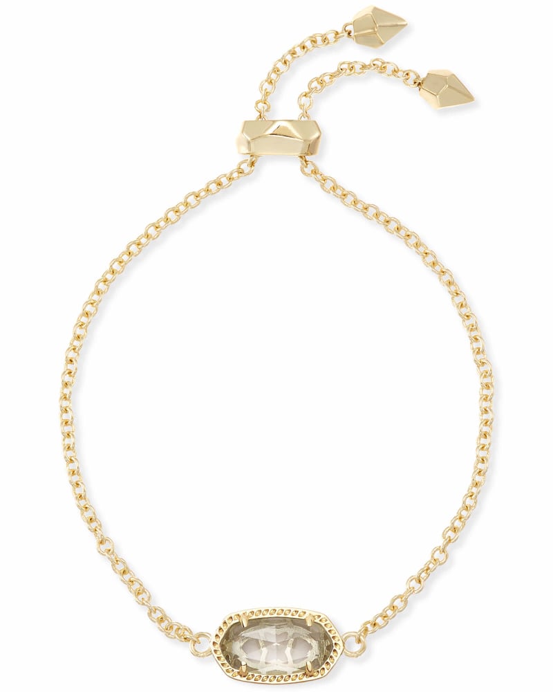 Elaina Adjustable Chain Bracelet in Clear Crystal image number 0
