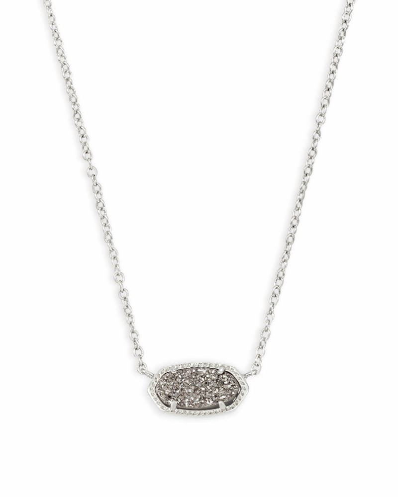 Elisa Silver Pendant Necklace in 